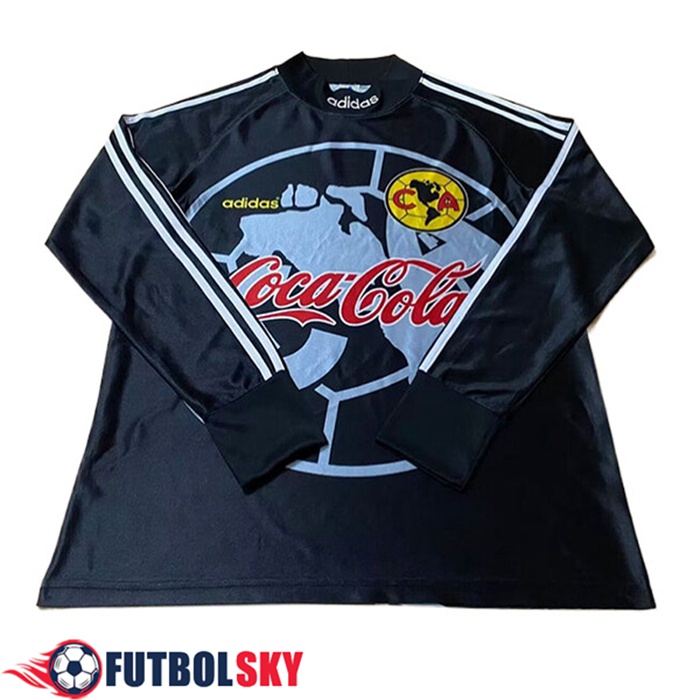 Camisetas De Futbol Club America Retro Portero Manga Largas 1998/1999