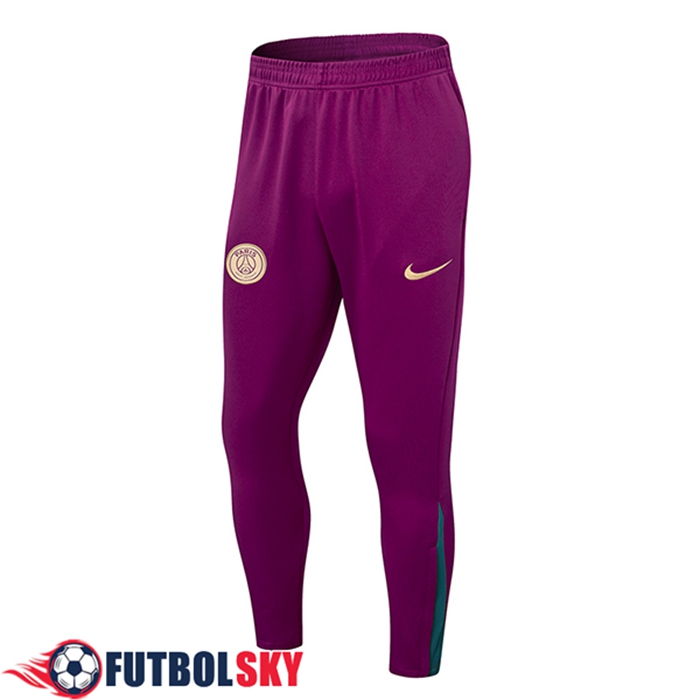 Pantalon Entrenamiento PSG Violeta 2024/2025