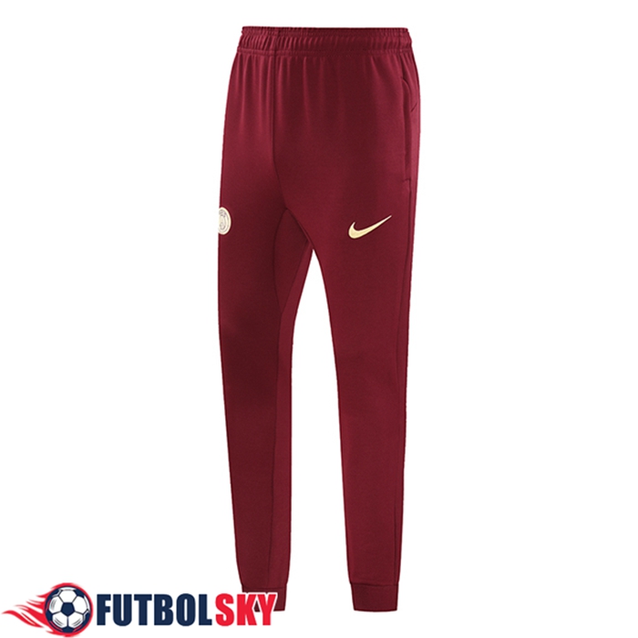 Pantalon Entrenamiento PSG Rojo/Verde 2024/2025