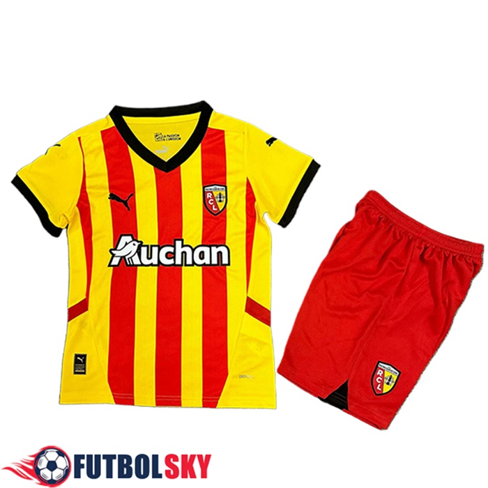 Camisetas De Futbol RC Lens Ninos Primera 2024/2025