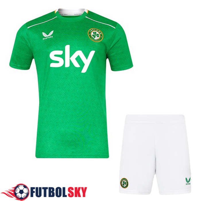 Nueva Camisetas De Futbol Irlanda Ninos Primera 2024/2025