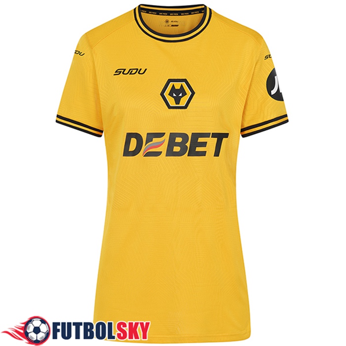 Camisetas De Futbol Wolves Mujer Primera 2024/2025