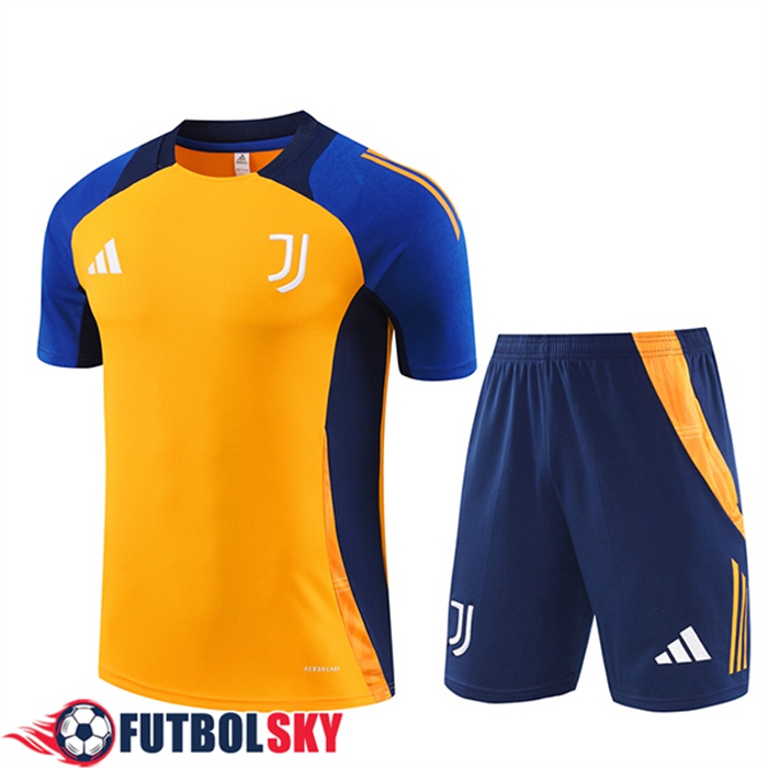 Camiseta Entrenamiento Juventus Naranja/Azul 2024/2025