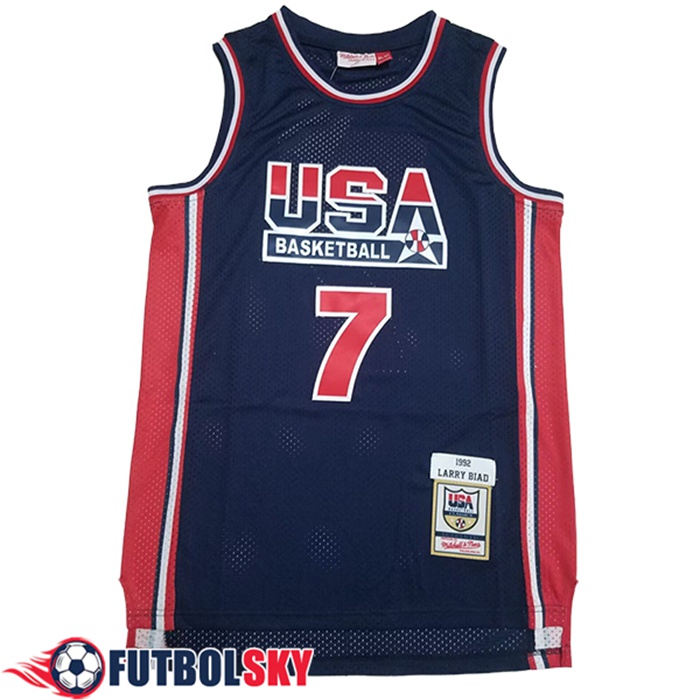 Camisetas USA (BIRD #7) 2024/25 Azul/Rojo