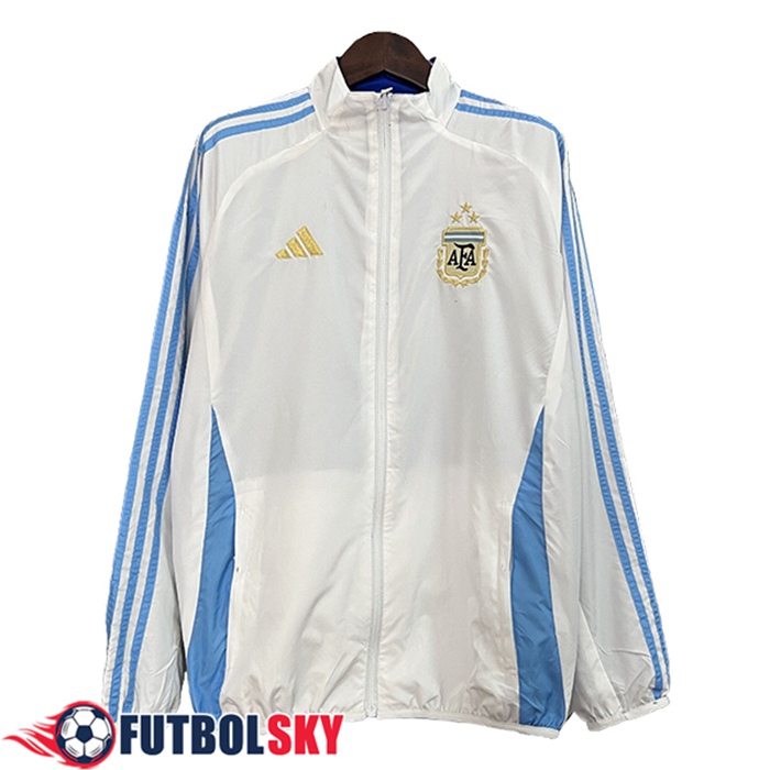 Rompevientos Argentina Blanco/Azul 2024/2025