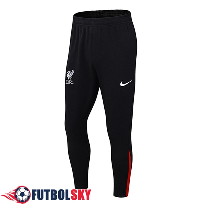 Pantalon Entrenamiento FC Liverpool Negro/Rojo 2024/2025