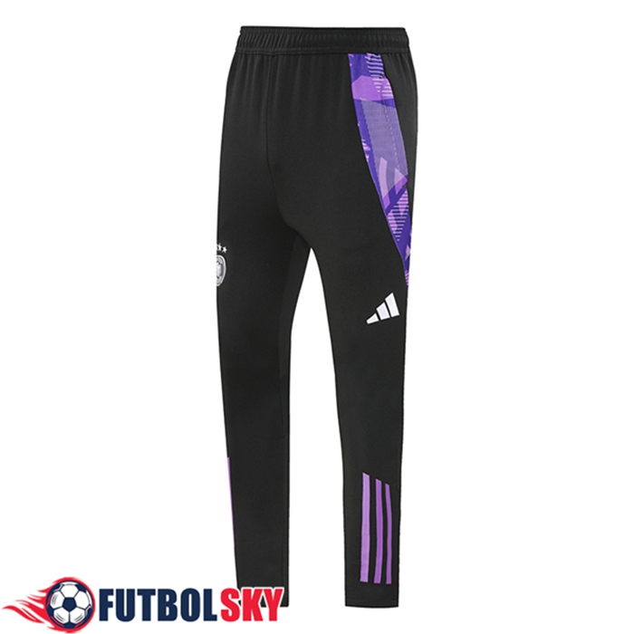 Pantalon Entrenamiento Alemania Negro/Violeta 2024/2025