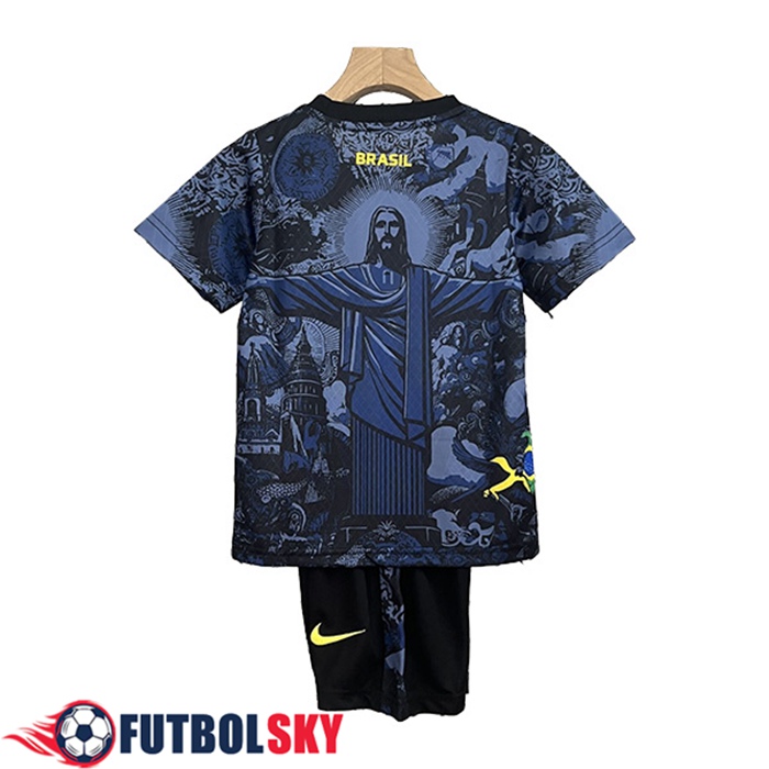 Camisetas De Futbol Brasil Ninos Special Edition Azul marino 2024/2025