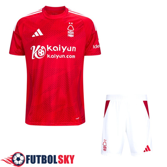 Nueva Camisetas De Futbol Nottingham Forest Ninos Primera 2024/2025