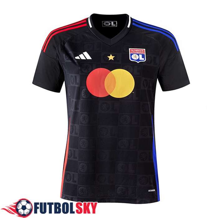 Camisetas De Futbol lyon Mujer Segunda 2024/2025