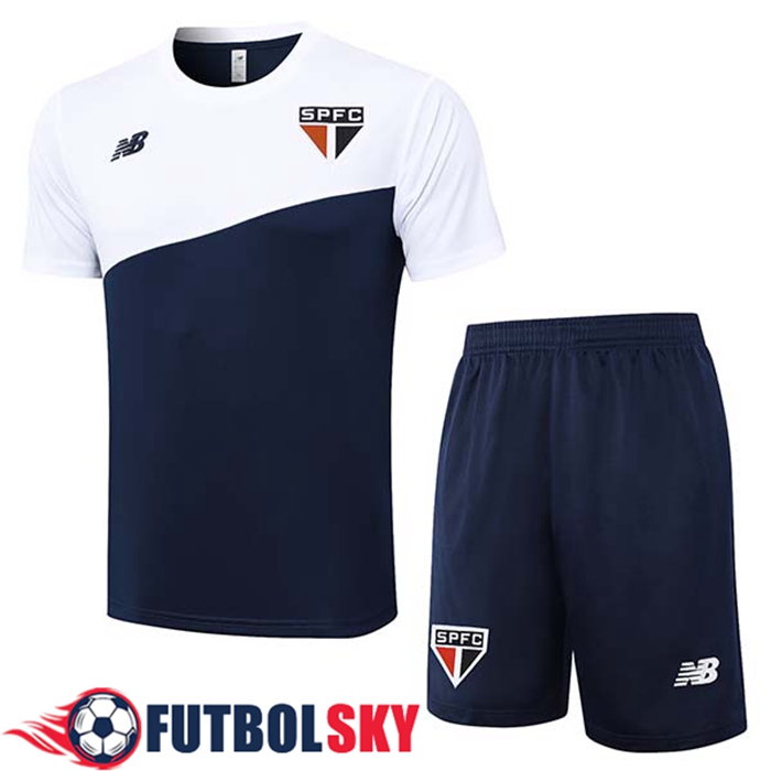 Camiseta Entrenamiento Sao Paulo FC Blanco/Azul 2024/2025
