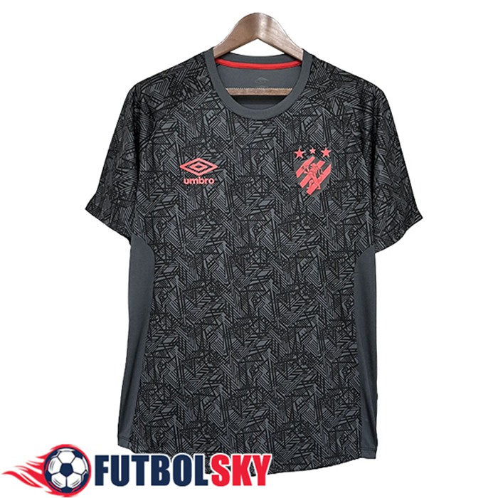Camiseta Entrenamiento Sport Recife Negro/Gris 2024/2025