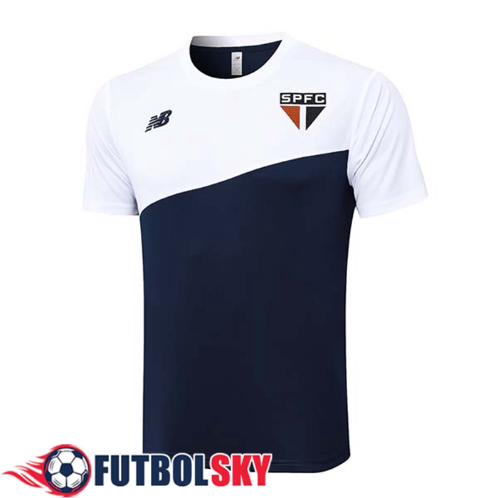 Camiseta Entrenamiento Sao Paulo FC Blanco/Azul 2024/2025