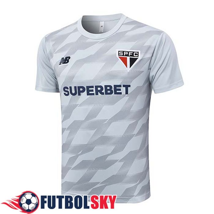 Camiseta Entrenamiento Sao Paulo FC Gris 2024/2025