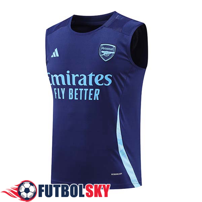 Arsenal O2 Azul Comprar Chaleco Arsenal Azul 2024/2025 Personalizadas