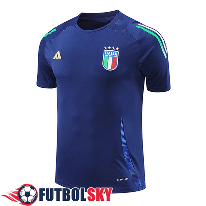 Camiseta Entrenamiento Italia Azul 2024/2025