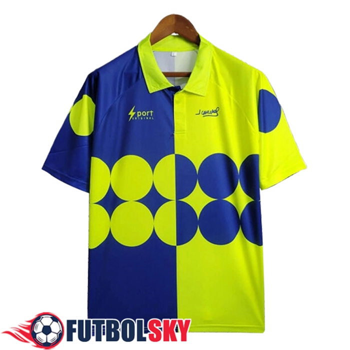 Camisetas De Futbol México Retro Portero Verde/Azul