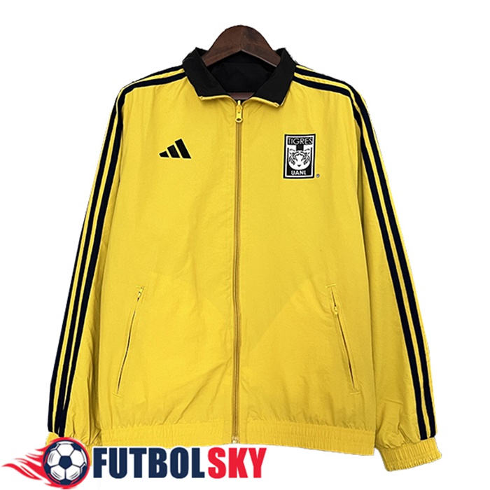 Rompevientos Tigres UANL Amarillo/Negro 2024/2025
