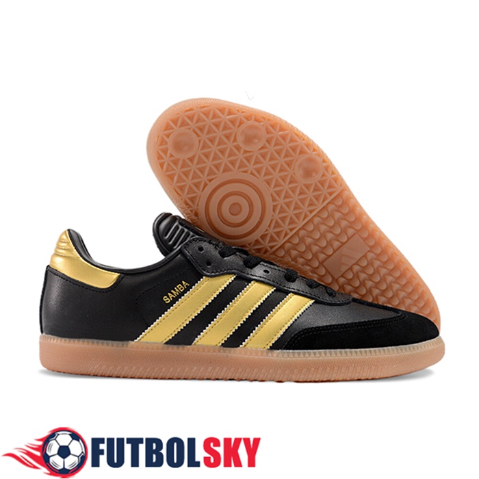 Adidas Botas De Fútbol SAMBA MESSI INDOOR BOOTS Negro/Amarillo