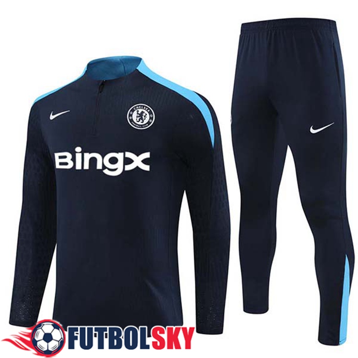 Chandal Equipos De Futbol FC Chelsea Azul Oscuro 2024/2025 -02