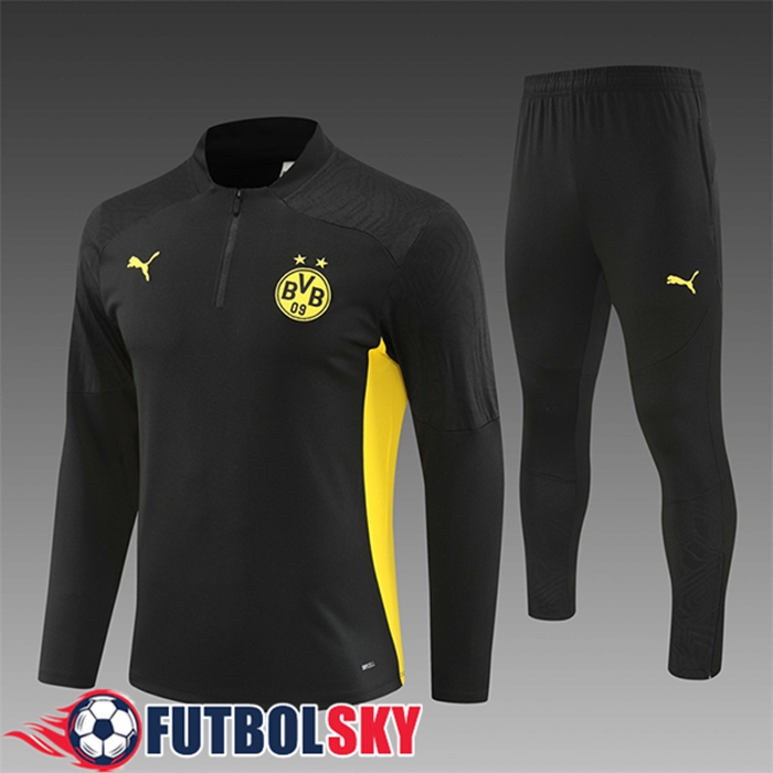 Chandal Equipos De Futbol Dortmund Ninos Negro/Amarillo 2024/2025