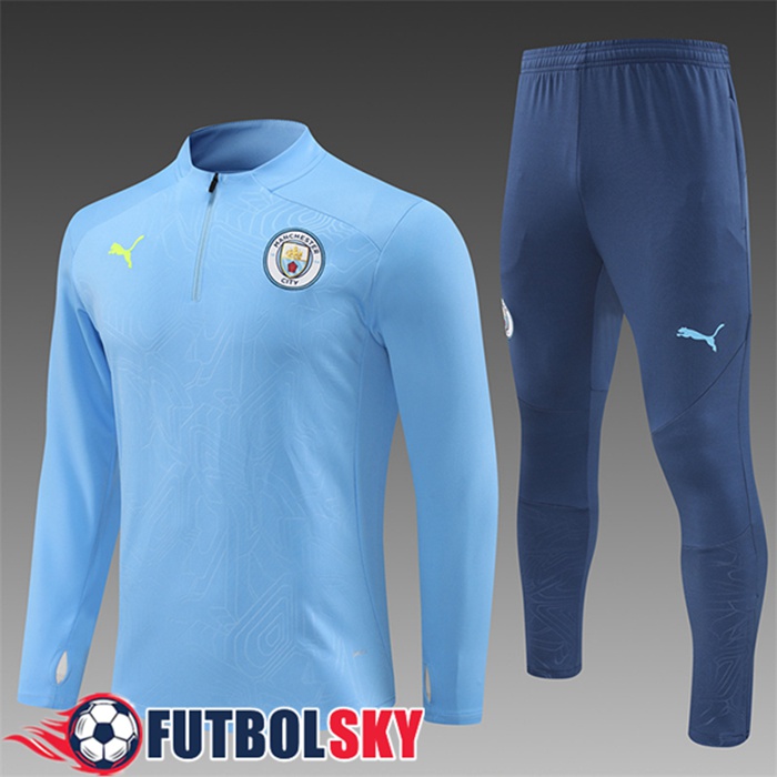 Chandal Equipos De Futbol Manchester City Ninos Azul Claro 2024/2025