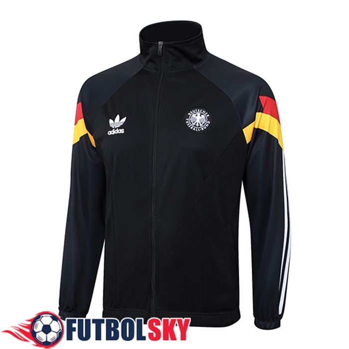 Chaquetas Futbol Alemania Negro 2024/2025