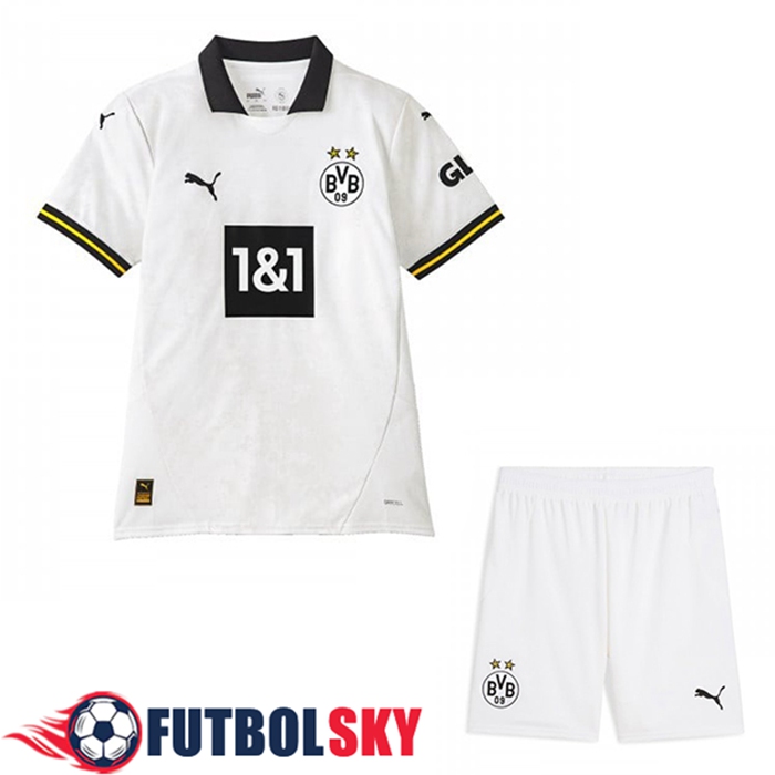 Nueva Camisetas De Futbol Dortmund Ninos Tercera 2024/2025