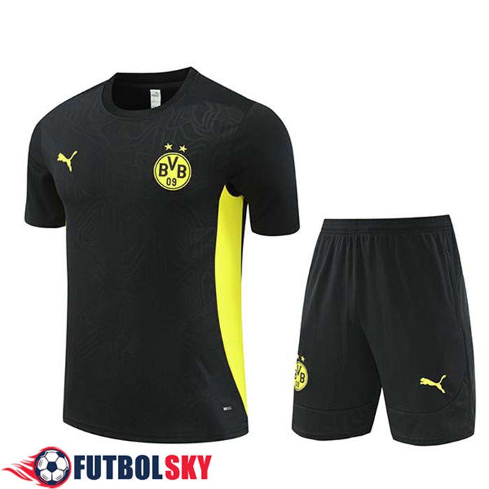 Camiseta Entrenamiento Dortmund Negro/Amarillo 2024/2025