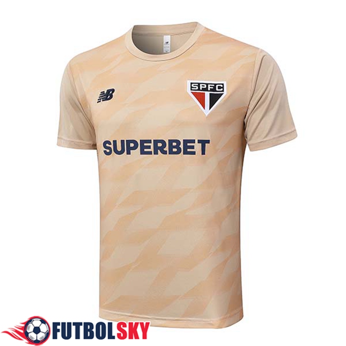Camiseta Entrenamiento Sao Paulo FC Marrón 2024/2025