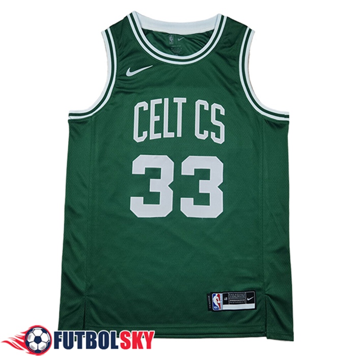 Camisetas Boston Celtics (BIRD #33) 2024/25 Verde -03