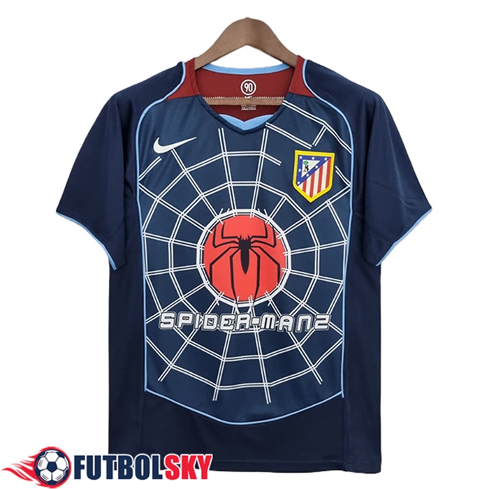 Camisetas De Futbol Atletico Madrid Retro Segunda 2004/2005