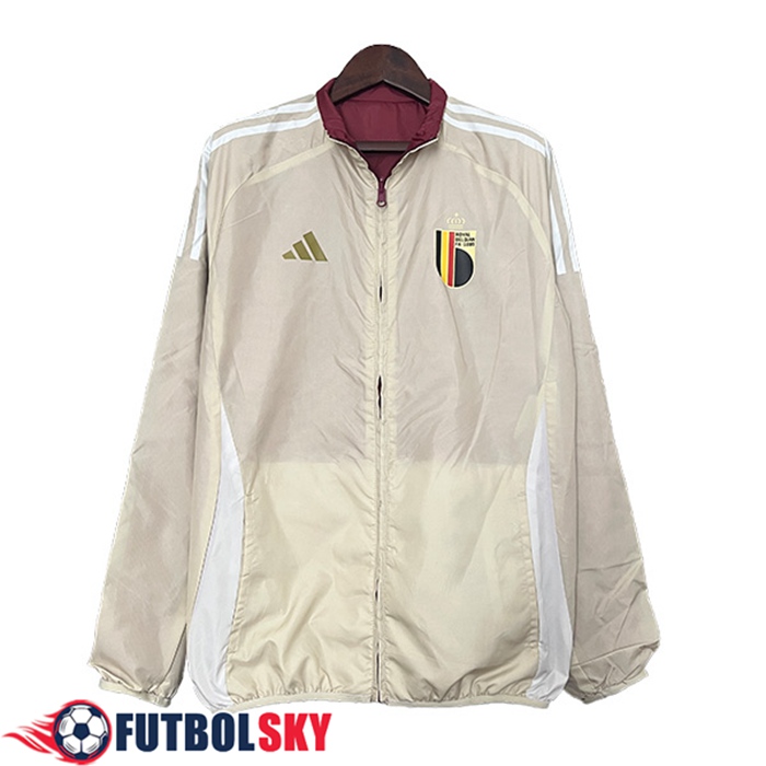 Rompevientos Bélgica Beige/Blanco 2024/2025