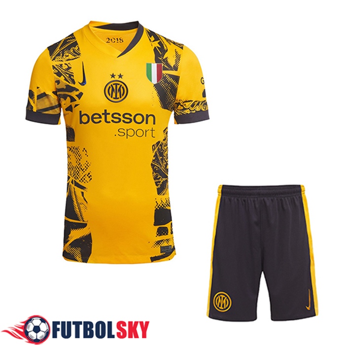 Camisetas Futbol Inter Milan Tercera + Cortos 2024/2025