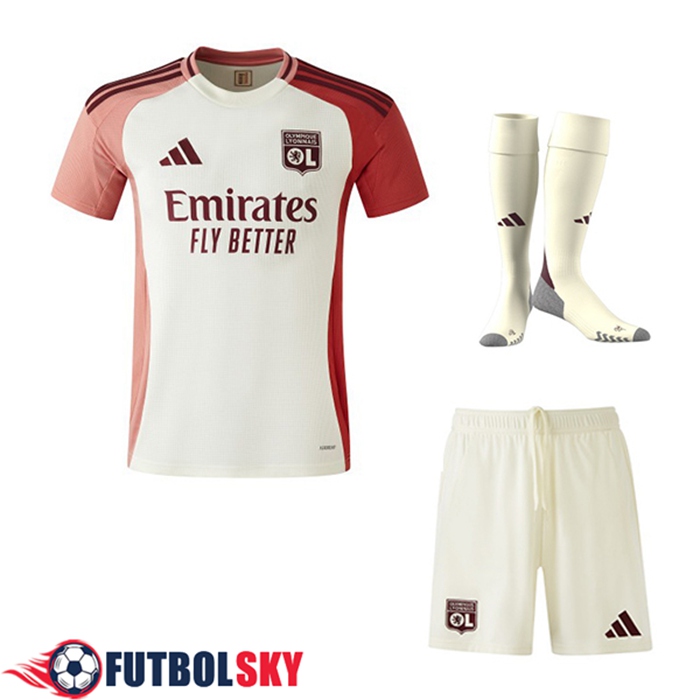 Camisetas Futbol Lyon Tercera (Cortos + Calcetines) 2024/2025