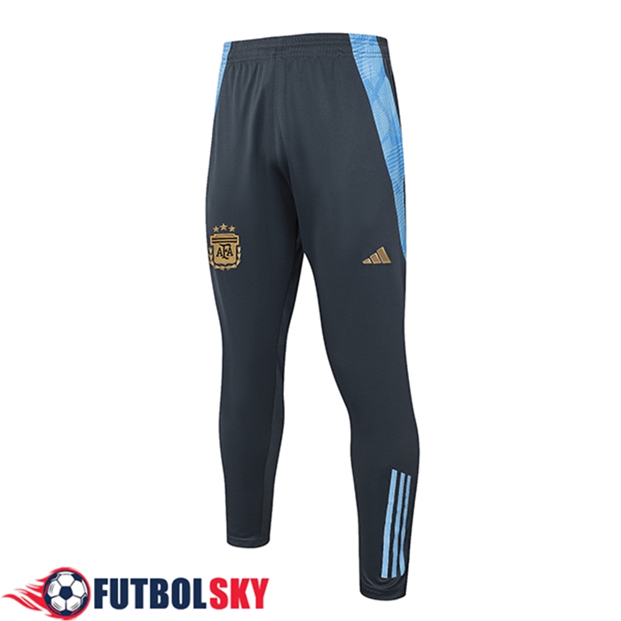 Pantalon Entrenamiento Argentina Gris/Azul 2024/2025