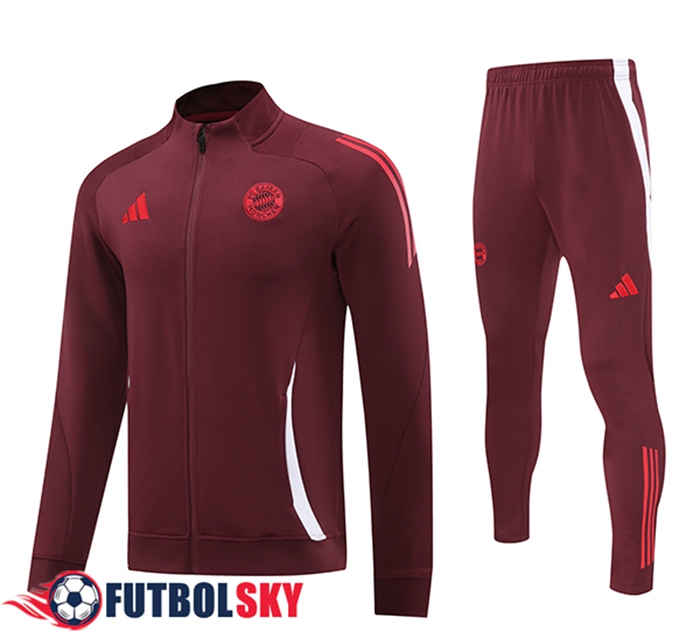 Chandal Equipos De Futbol Chaquetas Juventus Rojo 2024/2025