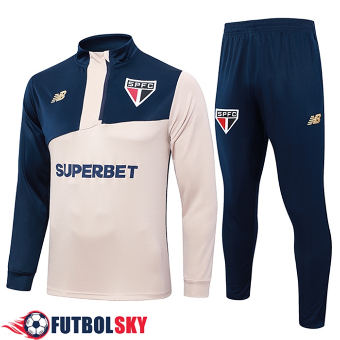 Chandal Equipos De Futbol Sao Paulo FC Amarillo/Azul 2024/2025