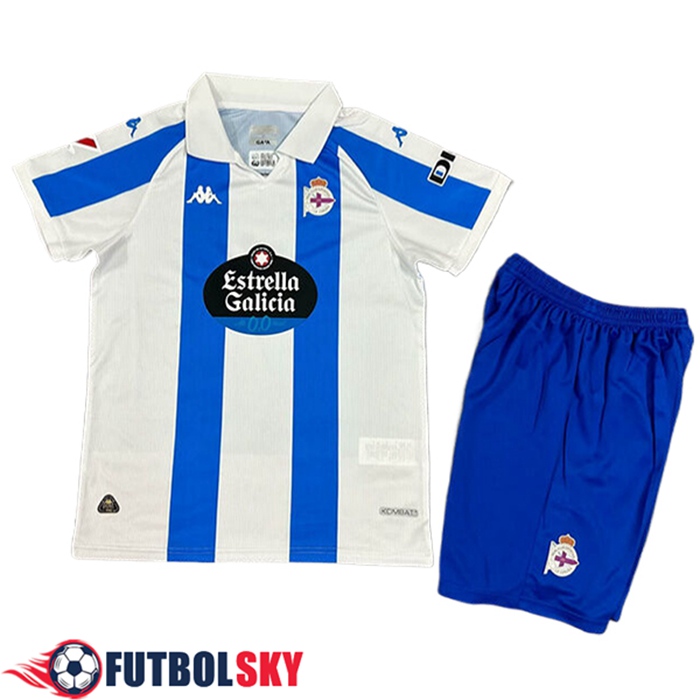 Camisetas De Futbol Deportivo Ninos Primera 2024/2025