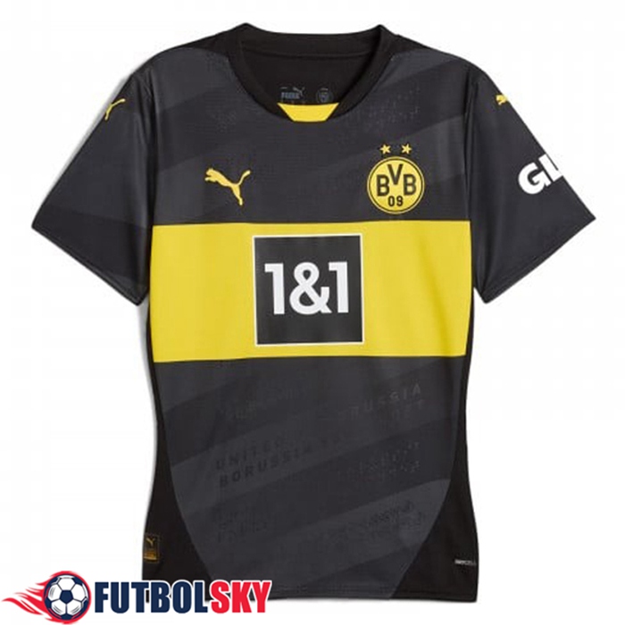 Nueva Camisetas De Futbol Dortmund Mujer Segunda 2024/2025