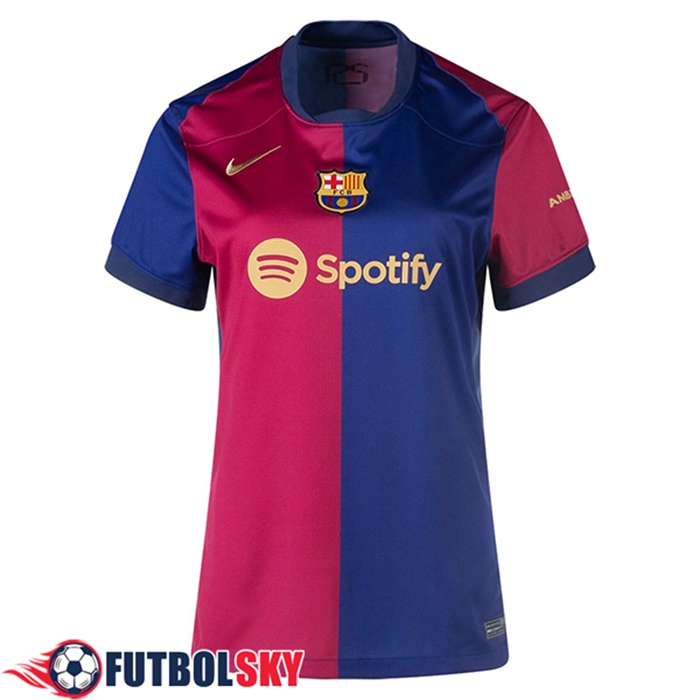 Nueva Camisetas De Futbol Barcelona Mujer Primera 2024/2025