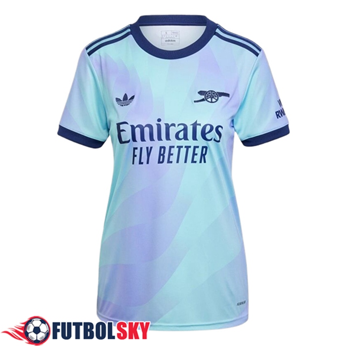 Nueva Camisetas De Futbol Arsenal Mujer Tercera 2024/2025