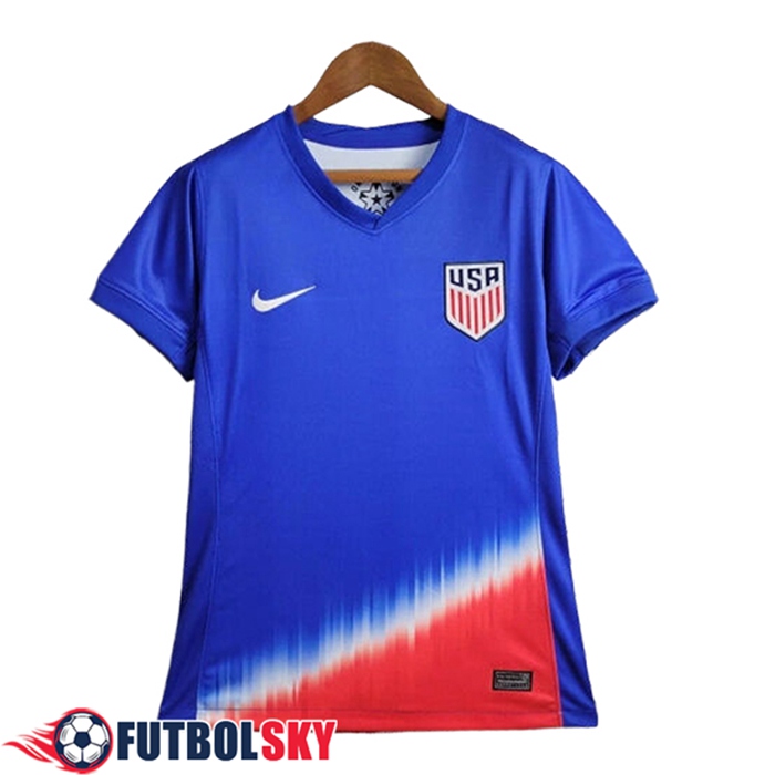 Camisetas De Futbol Estados Unidos Mujer Segunda 2024/2025