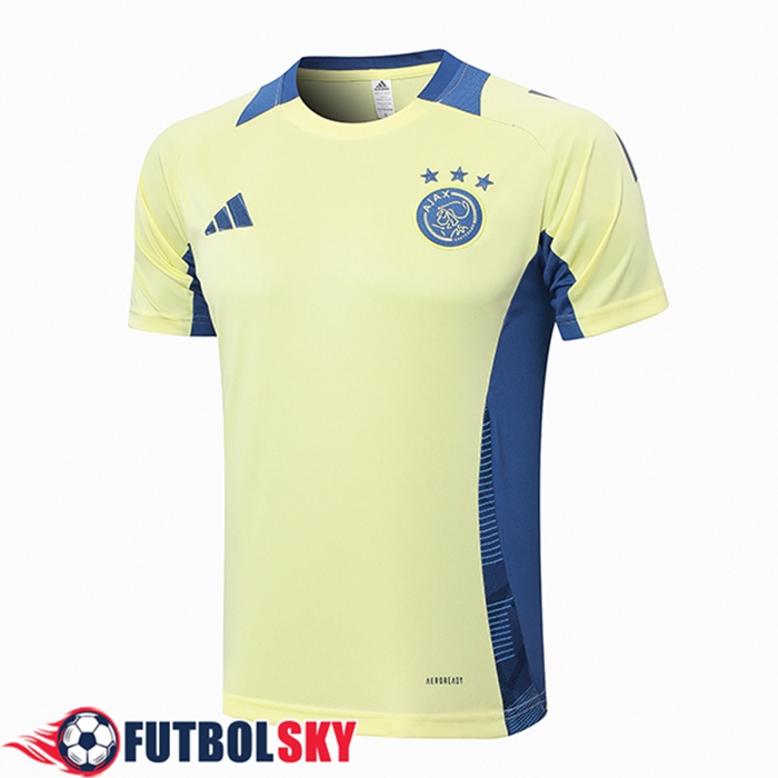 Camiseta Entrenamiento Ajax Amarillo/Azul 2024/2025