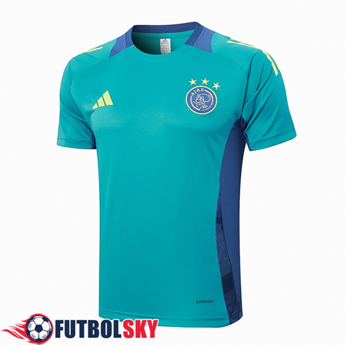 Camiseta Entrenamiento Ajax Verde/Azul 2024/2025