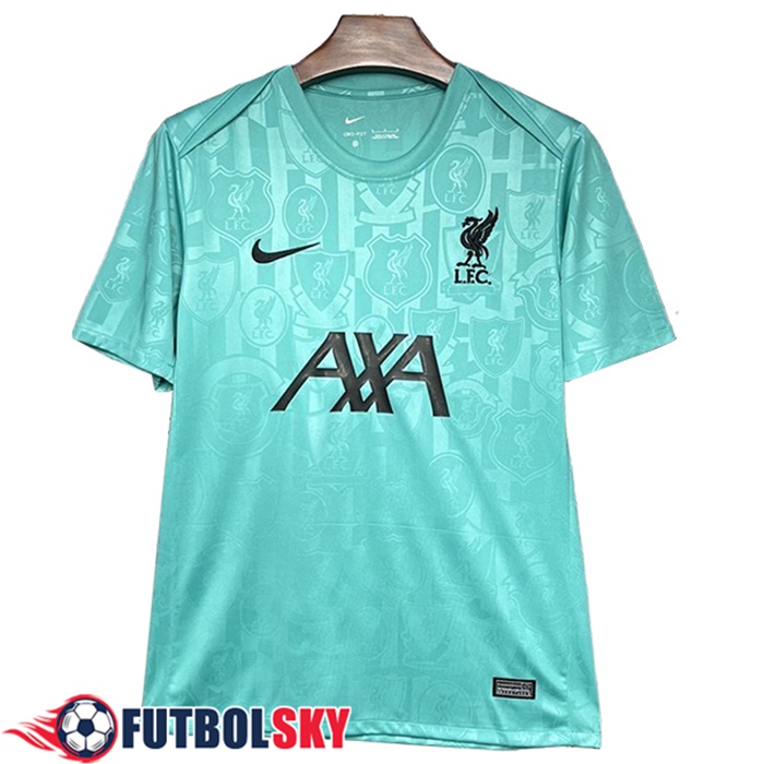 Camiseta Entrenamiento FC Liverpool Verde 2024/2025