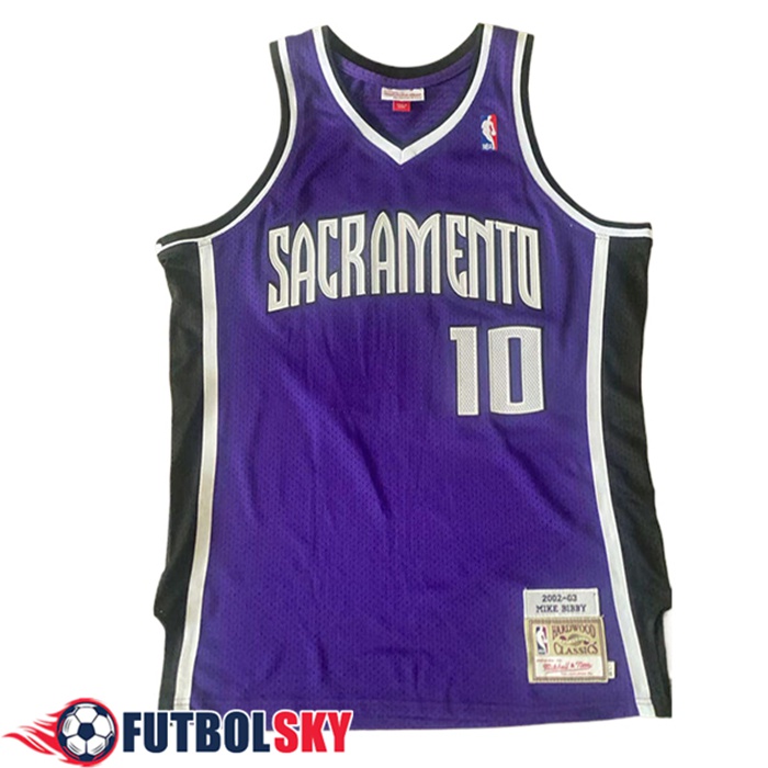 Camisetas De Futbol Sacramento Kings (BIBBY #10) 2024/25 Violeta