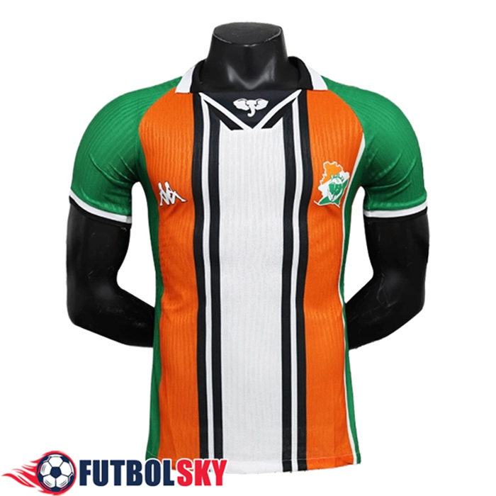 Camiseta Equipo Nacional Costa De Marfil Special Edition Naranja/Blanco 2024/2025
