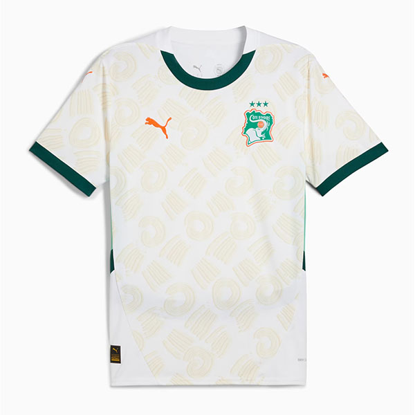 Camiseta Equipo Nacional Costa De Marfil Segunda 2024/2025