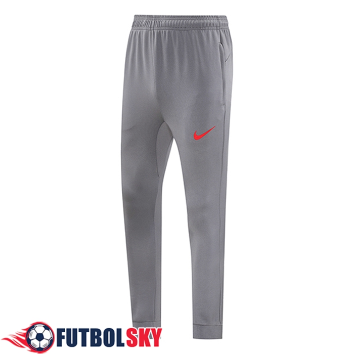 Pantalon Entrenamiento Atletico Madrid Gris 2024/2025 -02